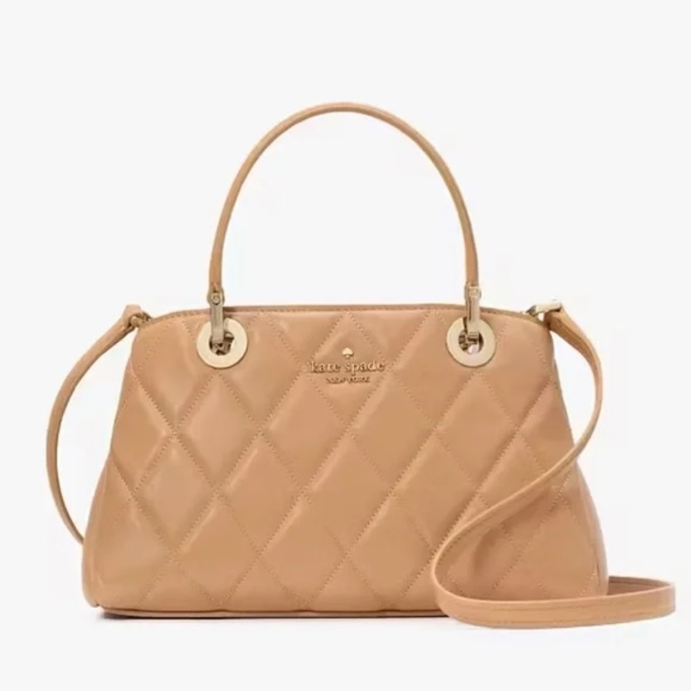 Kate Spade Small Quilted Satchel/Crossbody